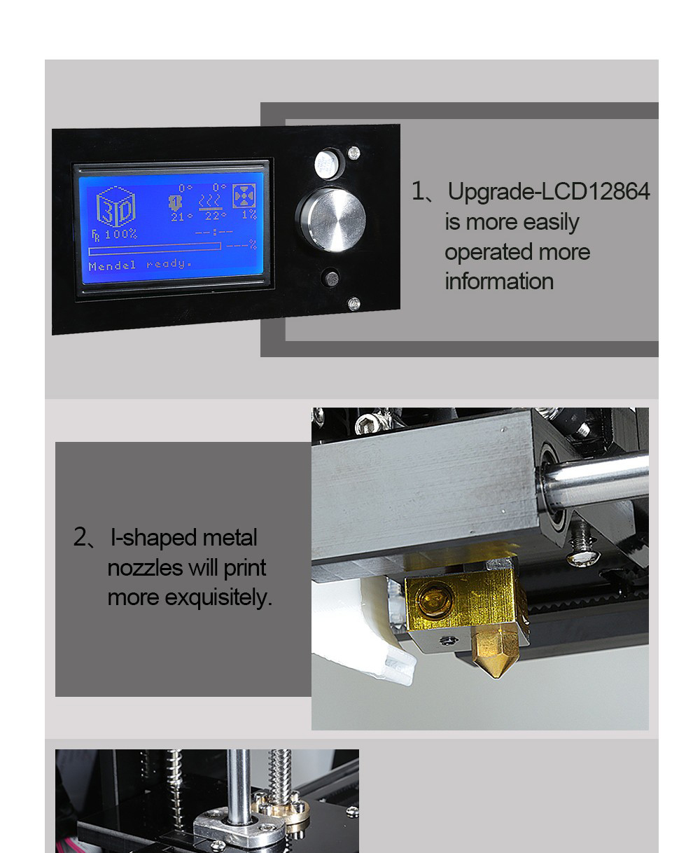 Buy Anet 3D High Precision Quality Reprap Prusa i3 DIY Kit |Ships from US