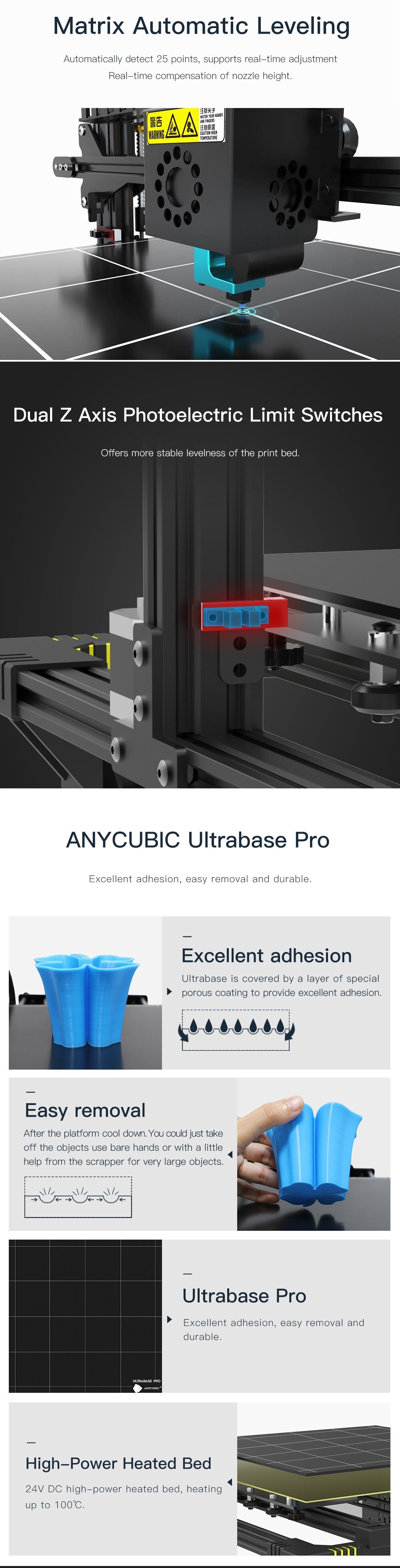 Anycubic Chiron 3D Printer | Large Build Printer