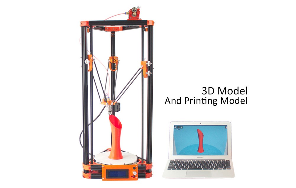 FLSUN Auto leveling Kossel Metal Delta 3D Printer Kits | 3D Printers Bay